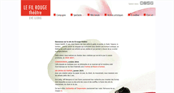 Desktop Screenshot of lefilrougetheatre.com