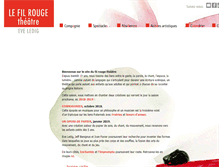Tablet Screenshot of lefilrougetheatre.com